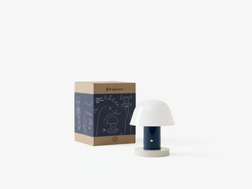&TRADITION - SETAGO JH27 TWILIGHT SAND - Rechargeable cordless polycarbonate table lamp by In Stock - view 3